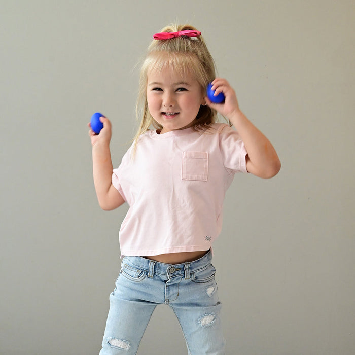 Playing with Egg Shaker Set