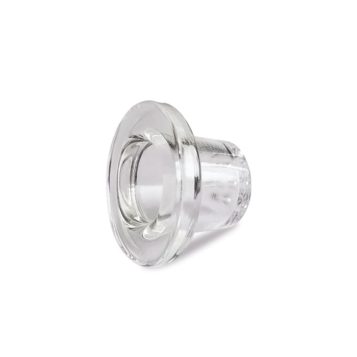 Clear glass 12mm glass bowl for Waxmaid ash catcher and silicone pipe replacement