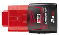 Airenergy Dev 12V battery for TB03, 2.0Ah rechargeable power source with compact design and durable build.