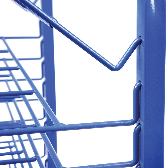 Close-up of Sturdy Powder-Coated Wire of Drying Rack