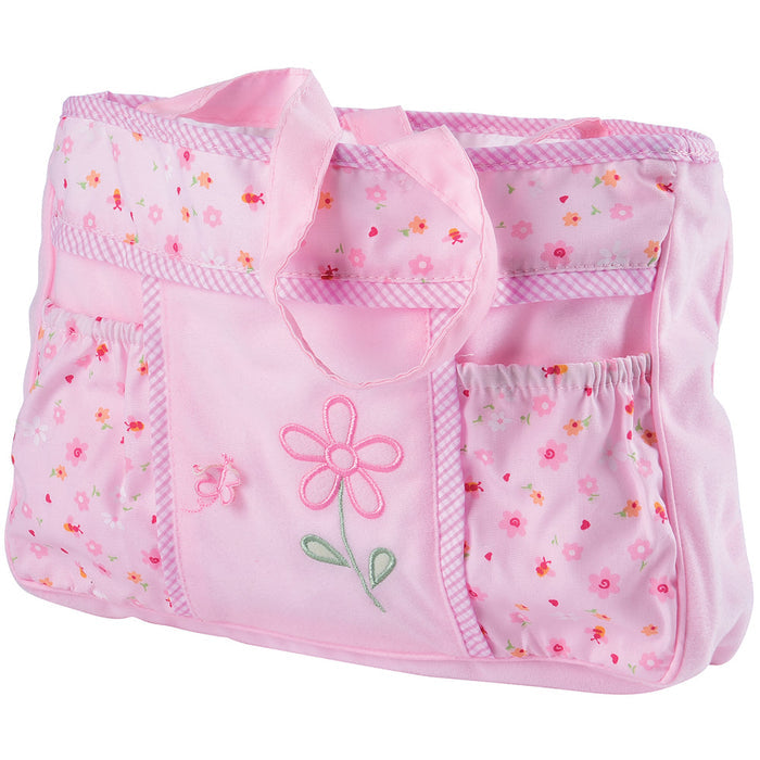Pretend Play Baby Diaper Bag with Pockets