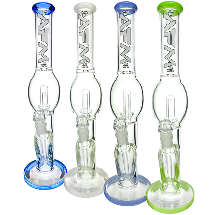 18″ AFM UFO Straight Tube Bong, UFO Perc