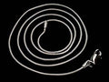 30" Thin-Med. 1mm Snake Chain, Sterling Silver