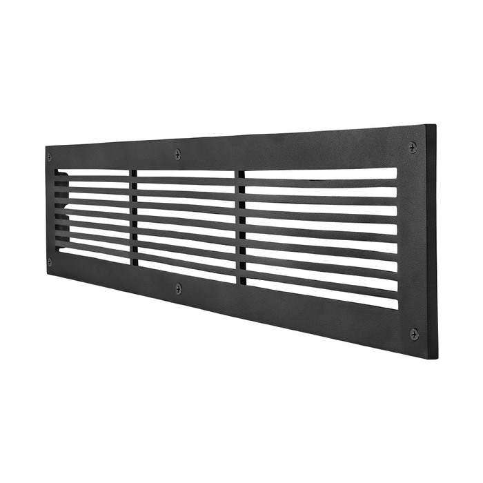 4" x 30" Air Return Grille | Cast Aluminum HVAC Return Vent Cover | Modern Linear Design | Wall, Ceiling & Floor | VR109