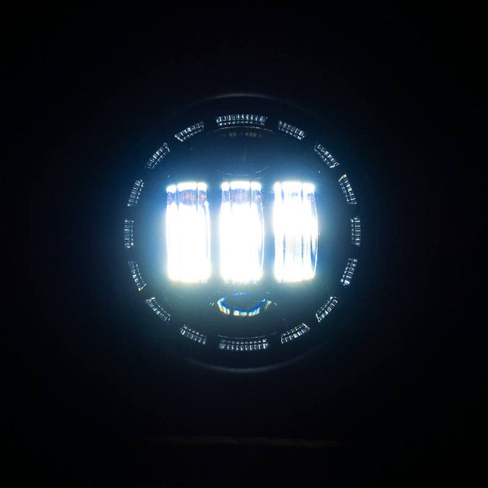 4.5" Flashpoint Classic LED Headlight Black