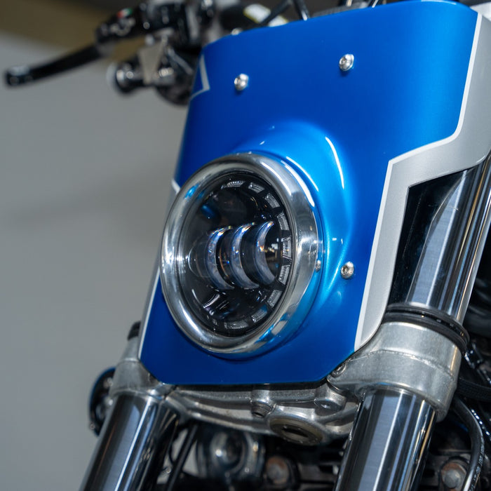 4.5" Flashpoint Classic LED Headlight Polished