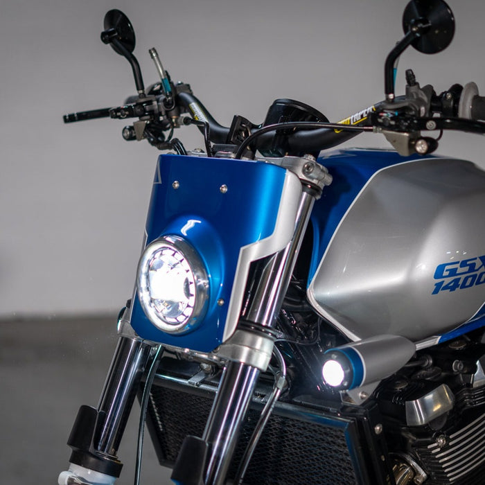 4.5" Flashpoint Classic LED Headlight Polished