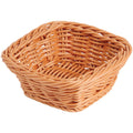 5" Mini Plastic Wicker Baskets - Set of 12
