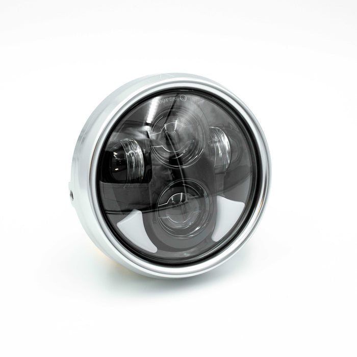 Flashpoint Classic Polished LED Headlight 5.75"