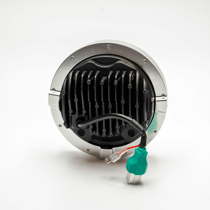 Flashpoint Classic Polished LED Headlight 5.75"