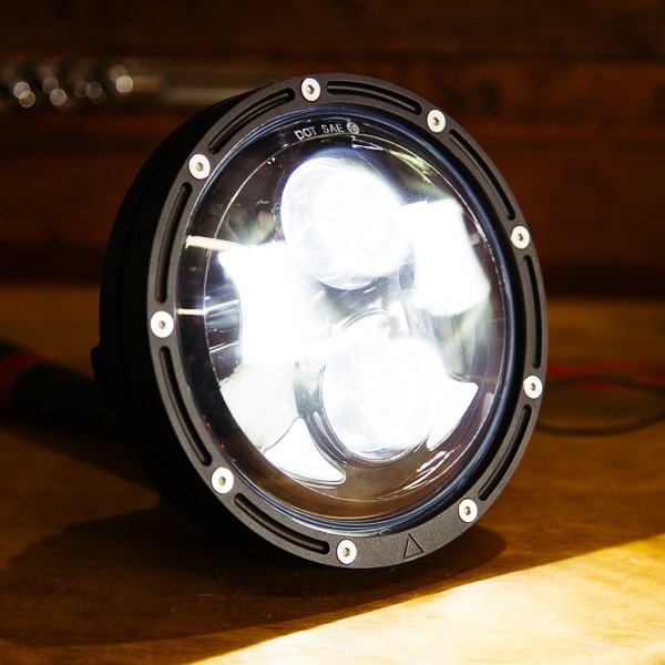 5.75" Flashpoint LED Headlight Black