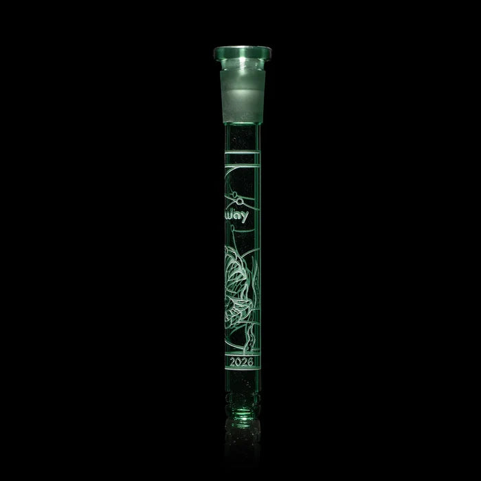 6 Inch Pearl Window Glass Downstem