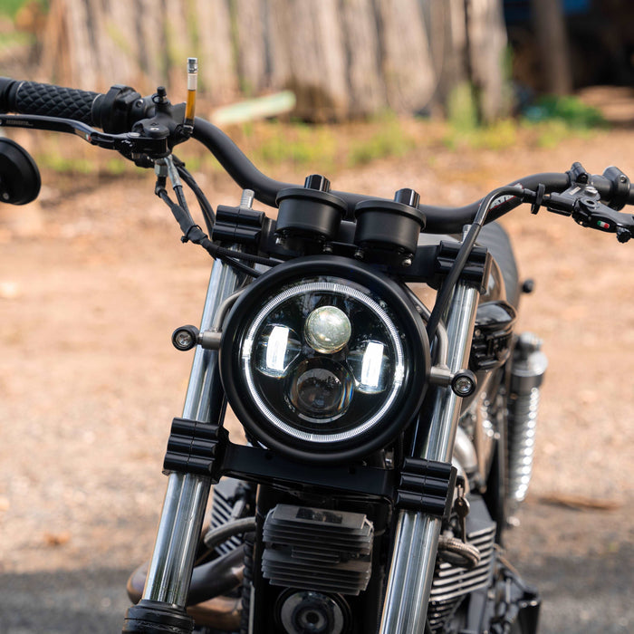 Flashpoint Classic LED Headlight 7" Black