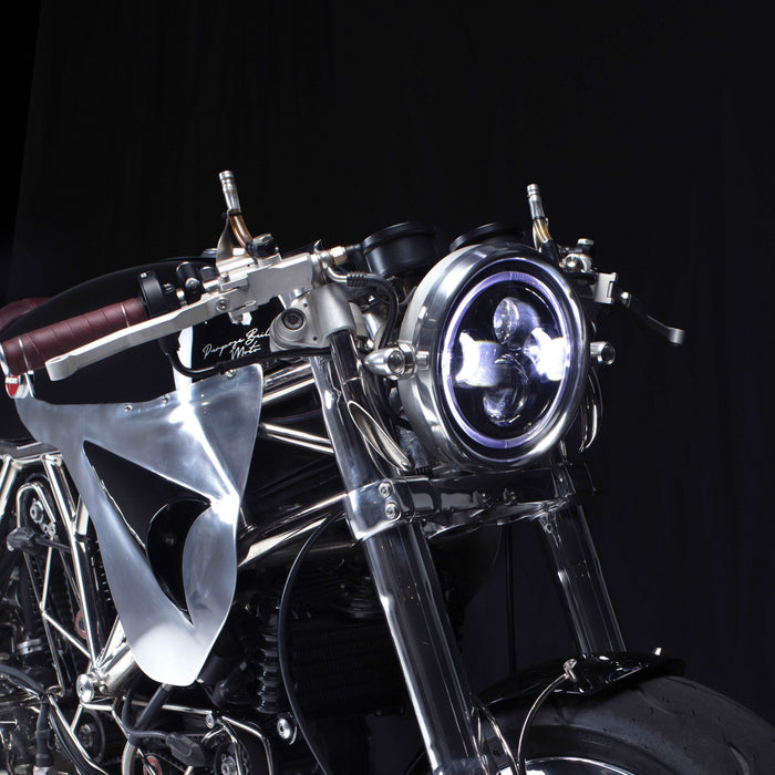 Flashpoint Classic LED Headlight 7" Polished