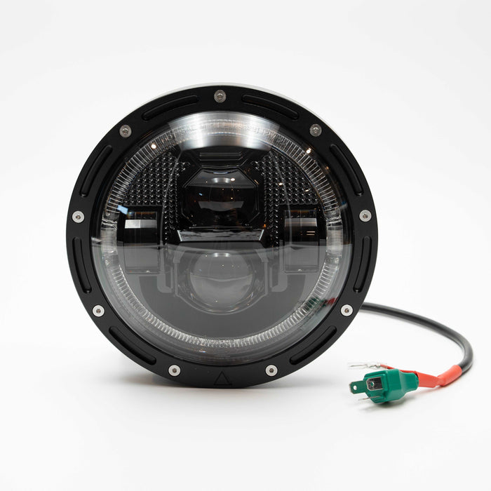 Flashpoint LED Headlight 7" Black