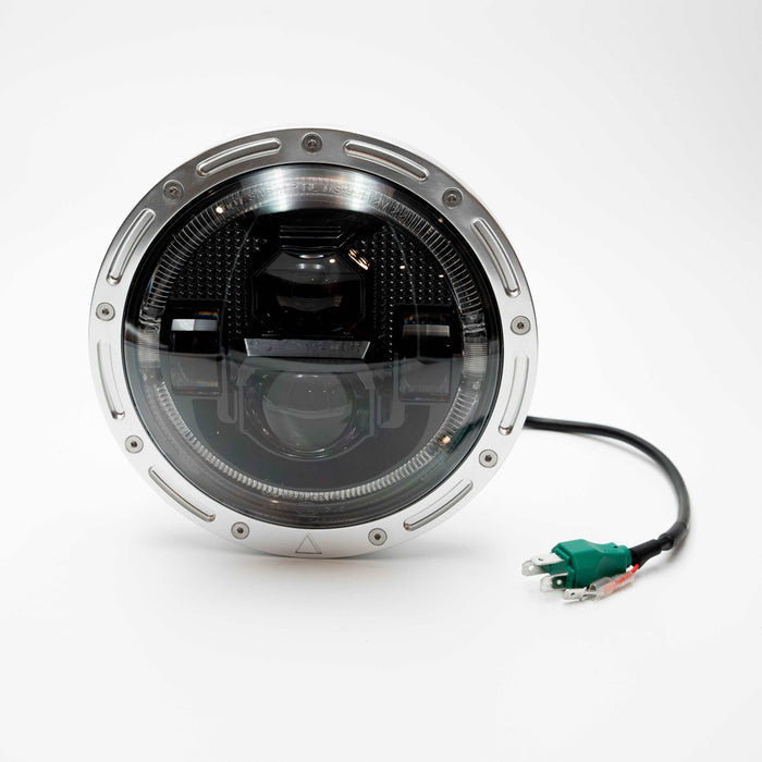 Flashpoint LED Headlight 7" Polished