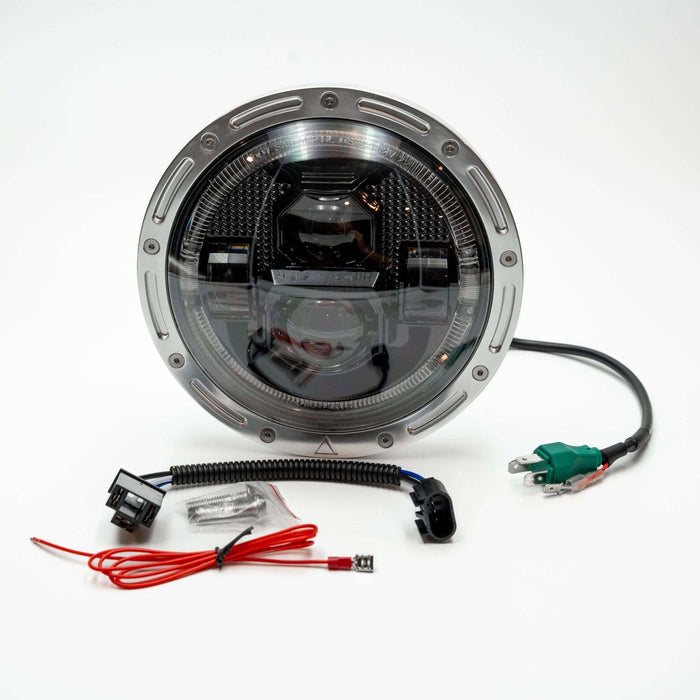 Flashpoint LED Headlight 7" Polished