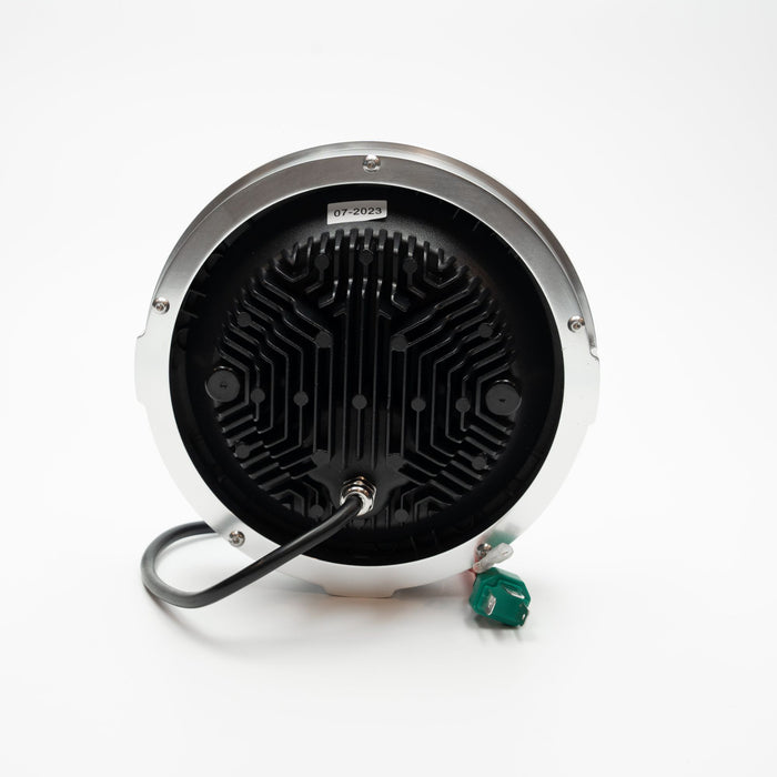 7" Flashpoint LED Headlight Polished