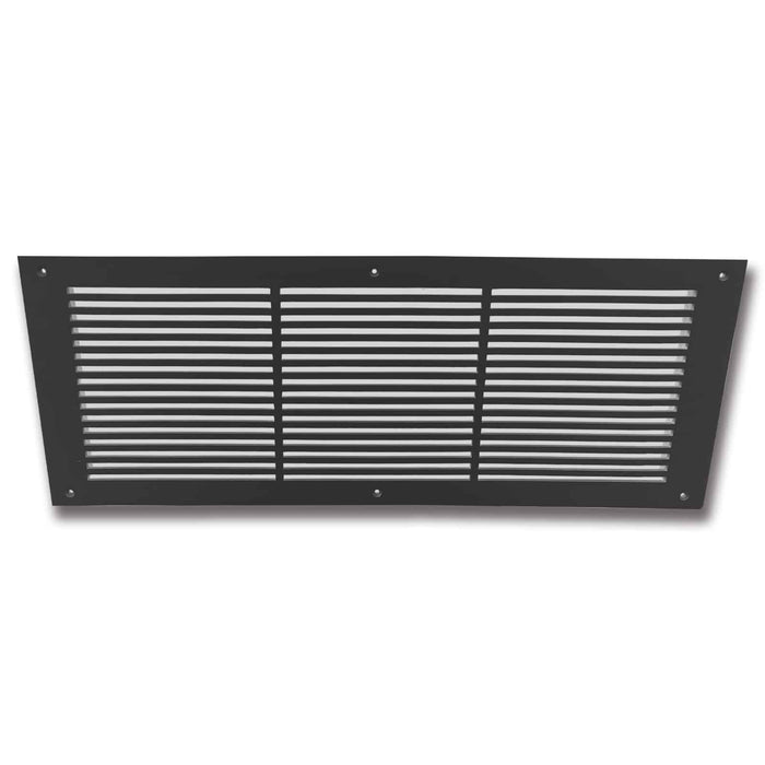 8" x 24" Air Return Grille | Cast Aluminum HVAC Return Vent Cover | Modern Linear Design | Wall, Ceiling & Floor | VR109