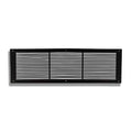 8" x 30" Air Return Grille | Cast Aluminum HVAC Return Vent Cover | Modern Linear Design | Wall, Ceiling & Floor | VR109