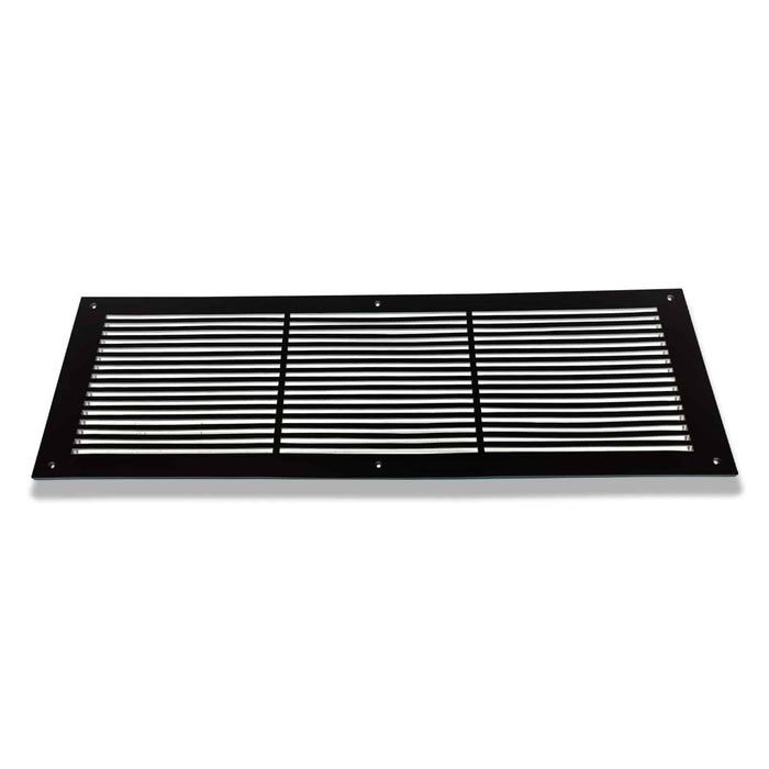 8" x 30" Air Return Grille | Cast Aluminum HVAC Return Vent Cover | Modern Linear Design | Wall, Ceiling & Floor | VR109