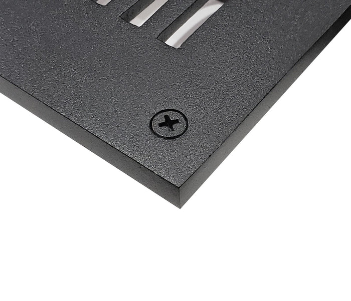 8" x 30" Air Return Grille | Cast Aluminum HVAC Return Vent Cover | Modern Linear Design | Wall, Ceiling & Floor | VR109