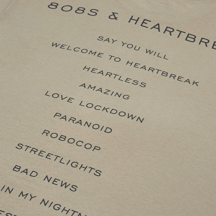 808’s & Heartbreak 2015 Hollywood Bowl Tee In Sand