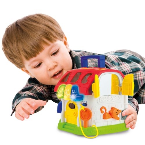 ABC Activity House with Shape Sorter & Sounds – Interactive Learning Toy for Toddlers