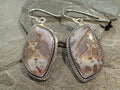 Agate, Sterling Silver Earrings
