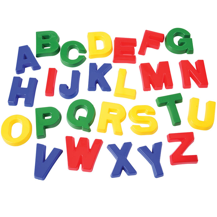 Alphabet Sand Molds – 26 Plastic Uppercase Letter Molds for Sensory Play