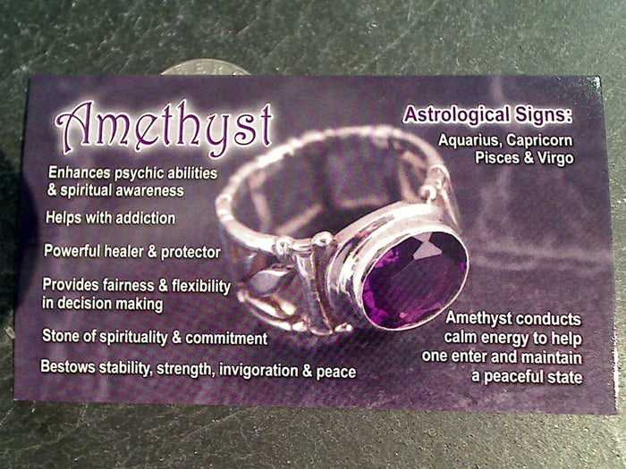 Amethyst Spirit Quartz From South Africa 17g - 18g
