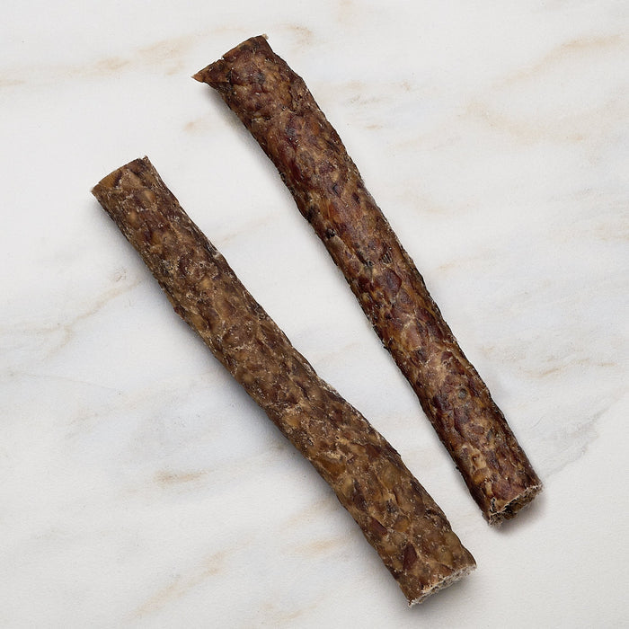 6 Inch 8 Pack Chopped Beefsteak Sticks-Nutrition-Scoochie Pet Products-Maximum K9 Services
