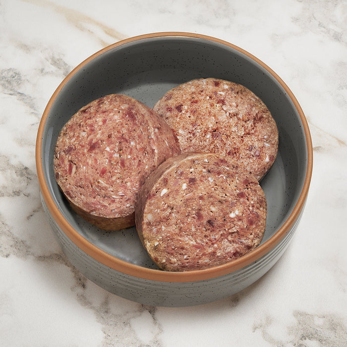 Anita's Pure Nutrition Balanced Plus Patties: Duck & Vegetable 5 lbs.-Nutrition-K9 Kraving-Maximum K9 Services