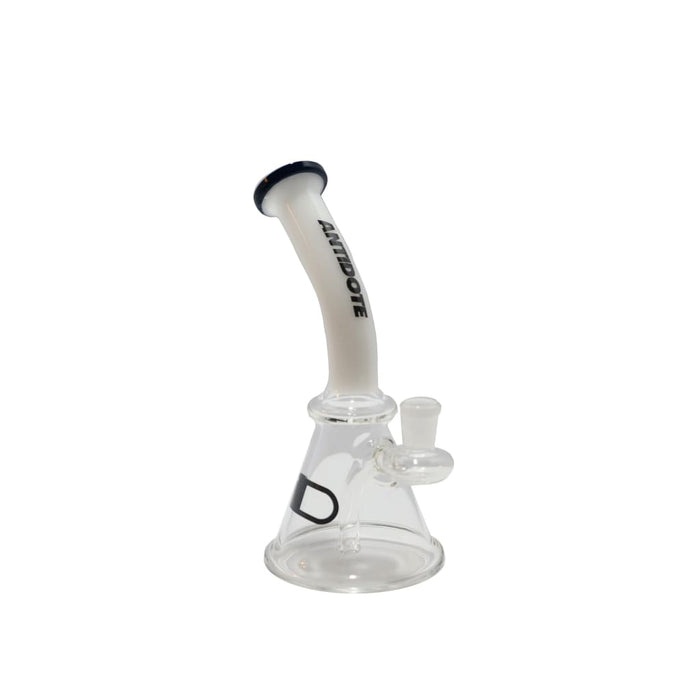 Handcrafted Antidote Glass Vial Rig from Yorba Linda with curved neck