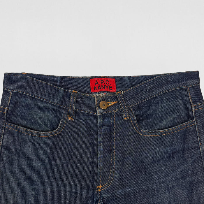 APC Kanye 2014 Japanese Denim In Indigo