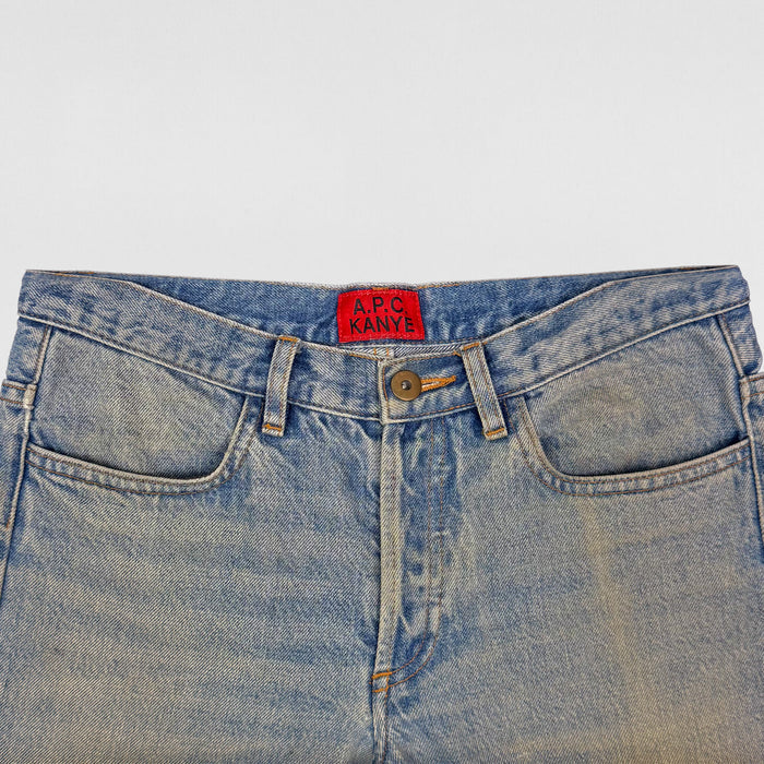 APC Kanye 2014 Japanese Denim In Stonewash
