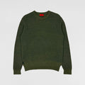 APC Kanye 2014 Reversible Knit Sweater In Khaki/Camo