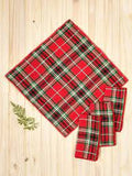 April Cornell- Tartan Plaid Napkins -Set of 4