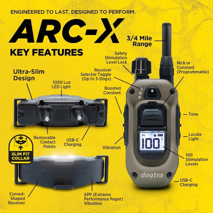 ARC - X 1 - DOG UNIT - Animals & Pet Supplies - Dogtra - Maximum K9 Services