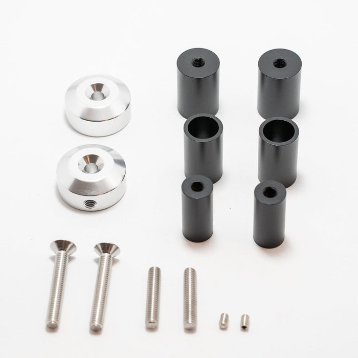 Bar End Mounting Kit Black