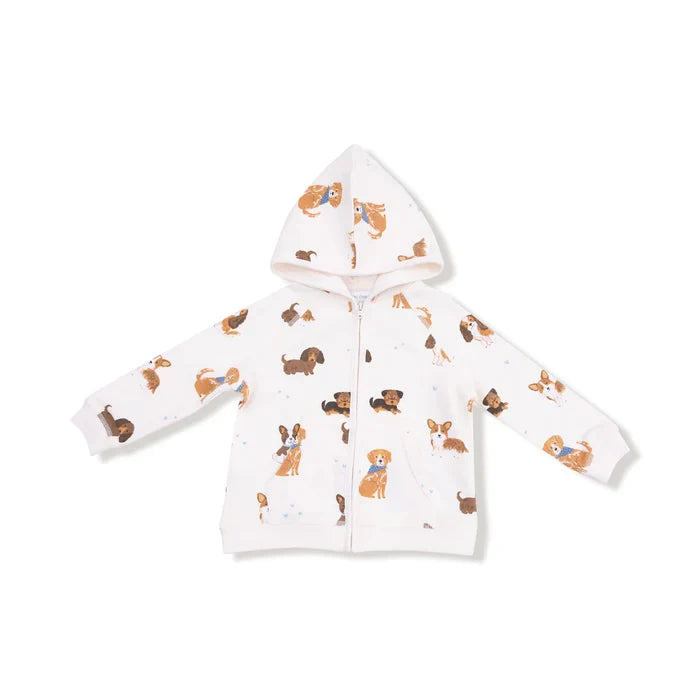 Best Friend Dogs - French Terry - Uni - Zip Hoodie