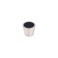 Black Crystal Center Knob 13/16 Inch