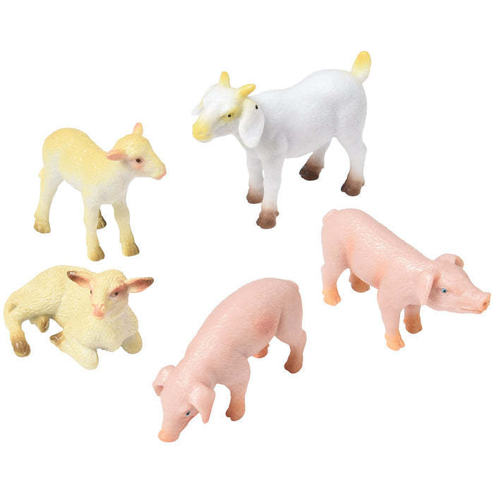 Block Play Farm Animals