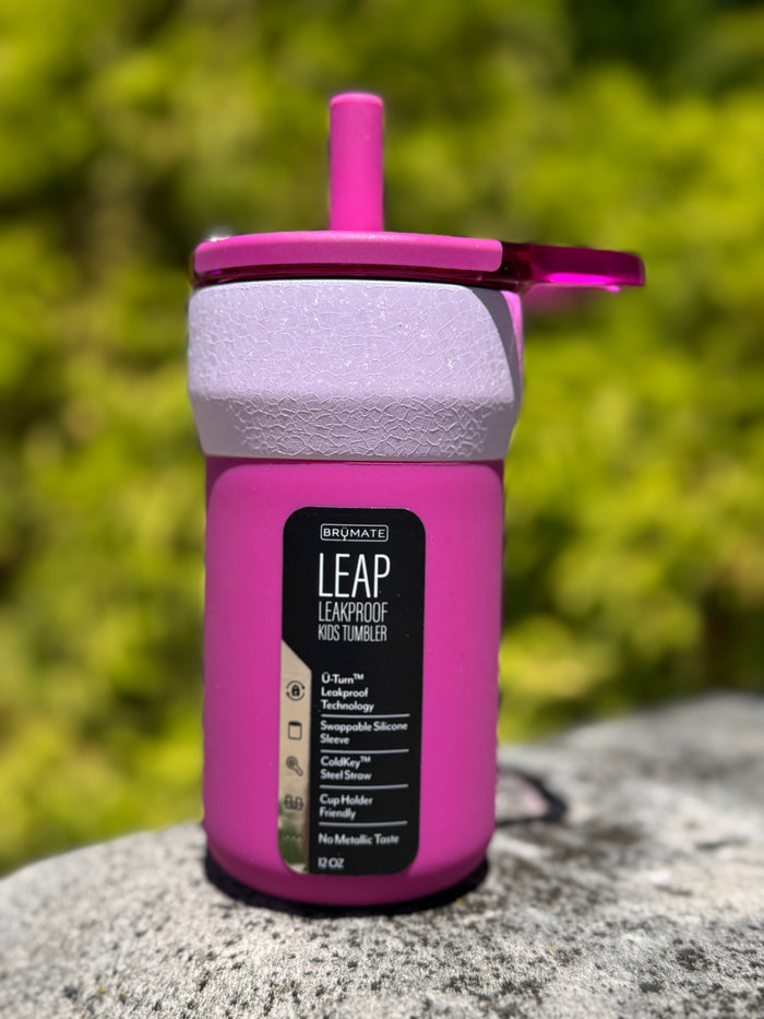 BruMate 12oz Leap Frosted Rose DWLP12FRS