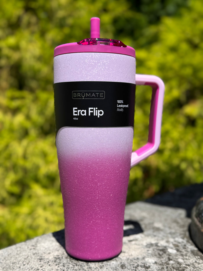 BruMate 40oz Era Flip Frosted Rose DWEF40FRS