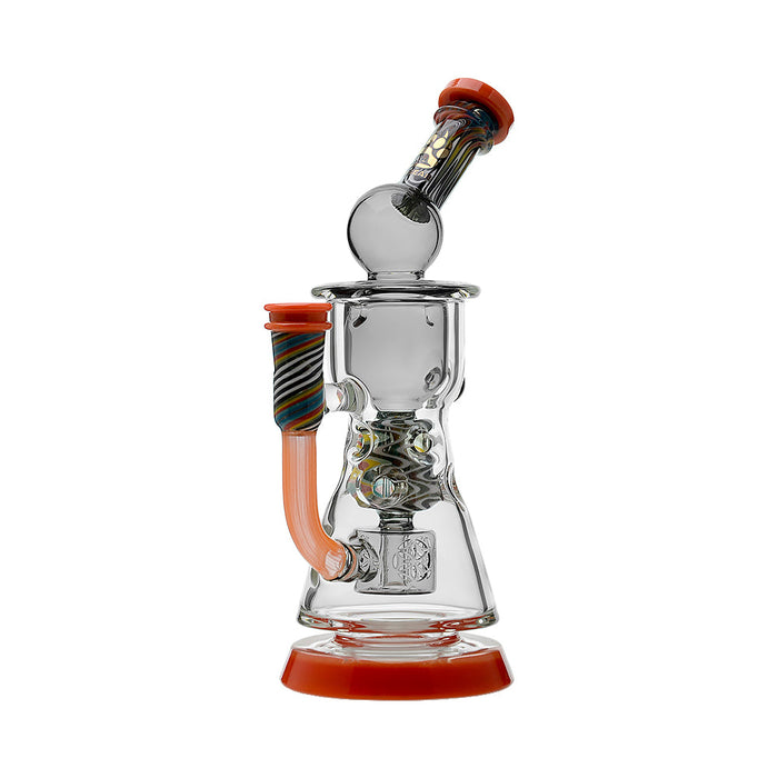 Calibear WigWag Seed Of Life Percolator Incycler Dab Rig
