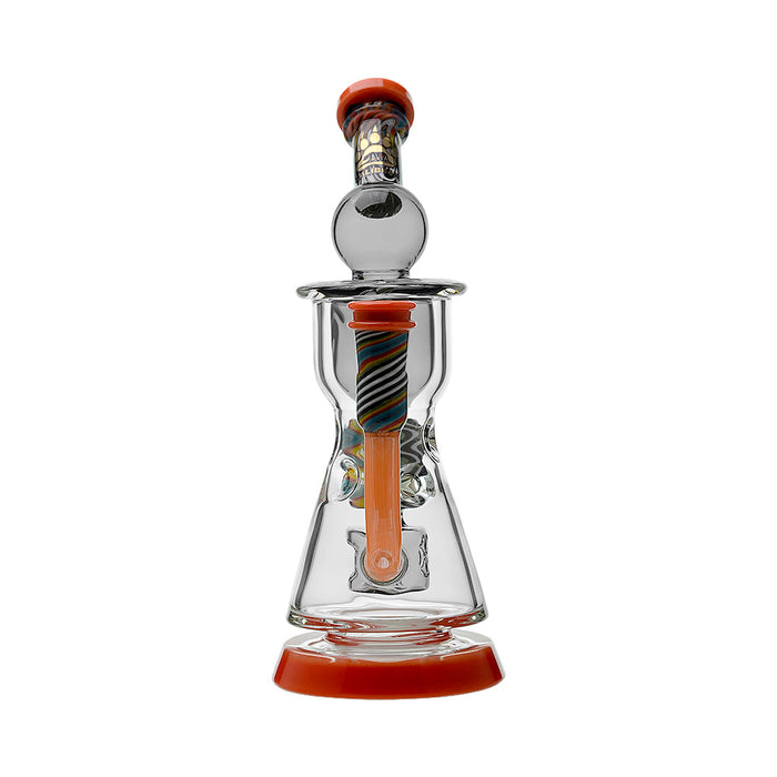 Calibear WigWag Seed Of Life Percolator Incycler Dab Rig
