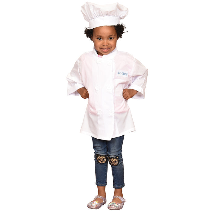 Child dressed as chef
