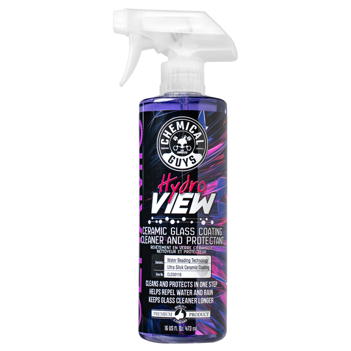 Chemical Guys HrydroView Ceramic Glass Coating Cleaner And Protectant - Auto Obsessed