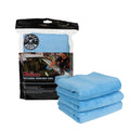 Chemical Guys Workhorse Microfiber Towel, Blue 16" x 16" 3 Pack MICBLUE03 - Auto Obsessed
